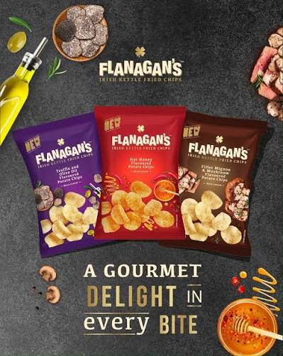 Flanagans Irish Kettle Chips x 3 | South Africa