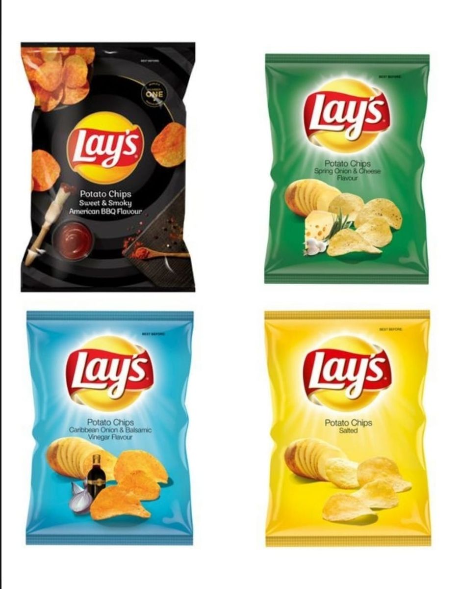 4 Packets of Lays chips | South Africa